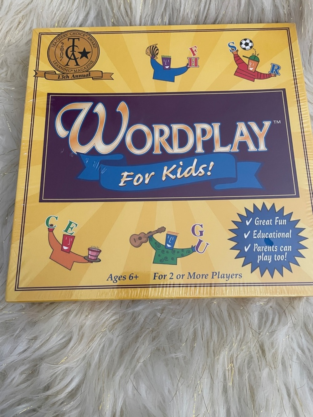 Wordplay For Kids! Educational Word Game - Yellow